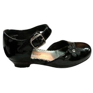 Christie & Jill Lil Heaven Girls Patent Black Dress Shoe Size 9